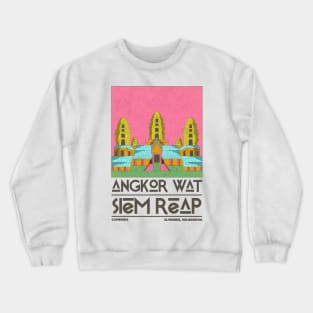 Angkor Wat, Siem Reap, Cambodia Crewneck Sweatshirt